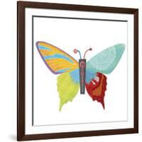 Wings Of Grace butterfly icon 2-Holli Conger-Framed Giclee Print