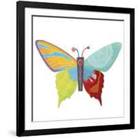 Wings Of Grace butterfly icon 2-Holli Conger-Framed Giclee Print