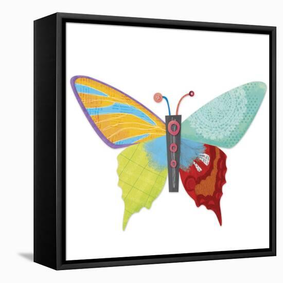 Wings Of Grace butterfly icon 2-Holli Conger-Framed Stretched Canvas