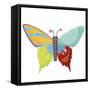 Wings Of Grace butterfly icon 2-Holli Conger-Framed Stretched Canvas
