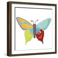 Wings Of Grace butterfly icon 2-Holli Conger-Framed Giclee Print