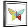 Wings Of Grace butterfly icon 2-Holli Conger-Framed Giclee Print