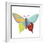 Wings Of Grace butterfly icon 2-Holli Conger-Framed Giclee Print