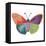 Wings Of Grace butterfly icon 4-Holli Conger-Framed Stretched Canvas