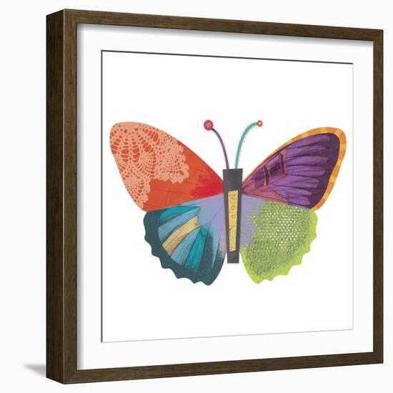 Wings Of Grace butterfly icon 4-Holli Conger-Framed Giclee Print