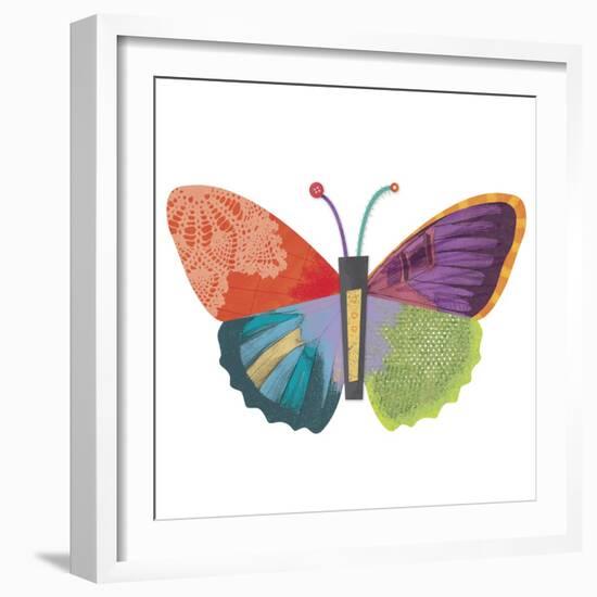 Wings Of Grace butterfly icon 4-Holli Conger-Framed Giclee Print