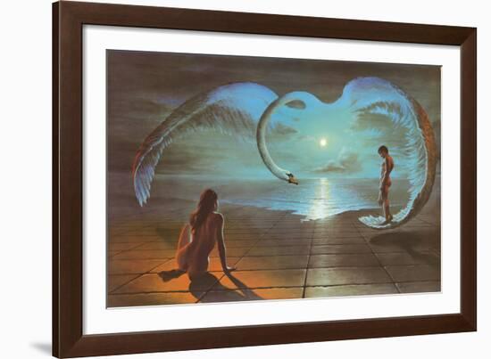 Wings Of Love-Stephen Pearson-Framed Giclee Print