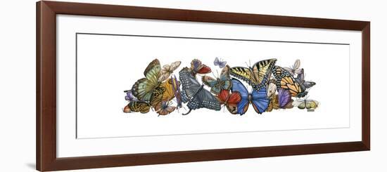 Wings of Splendor I-Wendy Russell-Framed Art Print