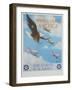 Wings over America-Tom Woodbury-Framed Giclee Print