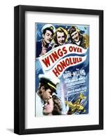 Wings Over Honolulu - Movie Poster Reproduction-null-Framed Photo