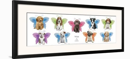 Wings Puppy Panel-Keith Kimberlin-Framed Art Print