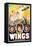 Wings, Richard Arlen, Clara Bow, Charles (Buddy) Rogers, 1927-null-Framed Stretched Canvas