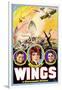 Wings, Richard Arlen, Clara Bow, Charles (Buddy) Rogers, 1927-null-Framed Art Print