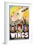 Wings, Richard Arlen, Clara Bow, Charles (Buddy) Rogers, 1927-null-Framed Art Print