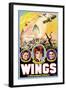 Wings, Richard Arlen, Clara Bow, Charles (Buddy) Rogers, 1927-null-Framed Art Print