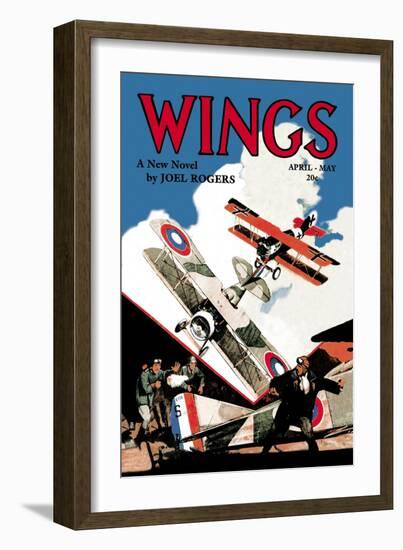 Wings-Rudolph Belarski-Framed Art Print