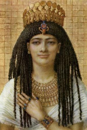 'Tetisheri, Ancient Egyptian Queen of the 17th Dynasty, 16th Century BC ...