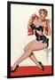 Wink Magazine; Silk Stockings and High Heels-Peter Driben-Framed Art Print