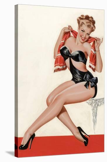 Wink Magazine; Silk Stockings and High Heels-Peter Driben-Stretched Canvas