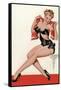 Wink Magazine; Silk Stockings and High Heels-Peter Driben-Framed Stretched Canvas