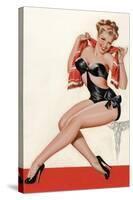 Wink Magazine; Silk Stockings and High Heels-Peter Driben-Stretched Canvas