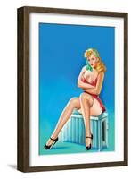 Wink Magazine; Warm Thoughts-Peter Driben-Framed Art Print