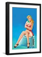 Wink Magazine; Warm Thoughts-Peter Driben-Framed Art Print