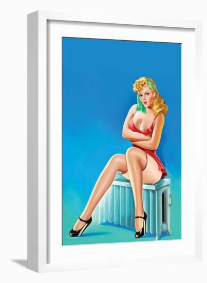 Wink Magazine; Warm Thoughts-Peter Driben-Framed Art Print