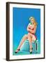 Wink Magazine; Warm Thoughts-Peter Driben-Framed Art Print