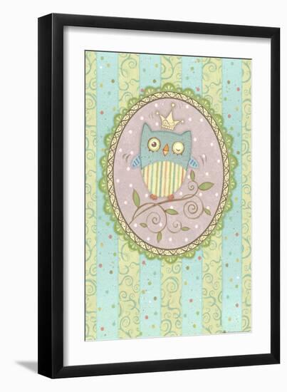 Winking Owl-Viv Eisner-Framed Art Print