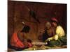 Winnebago Indians Playing Checkers, 1842-Charles Deas-Mounted Giclee Print