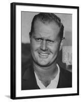 Winner of the Masters Golf Tournament Jack Nicklaus-null-Framed Premium Photographic Print