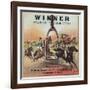 Winner Plug Tobacco Advertisement-null-Framed Giclee Print