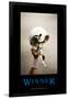 Winner-null-Framed Art Print