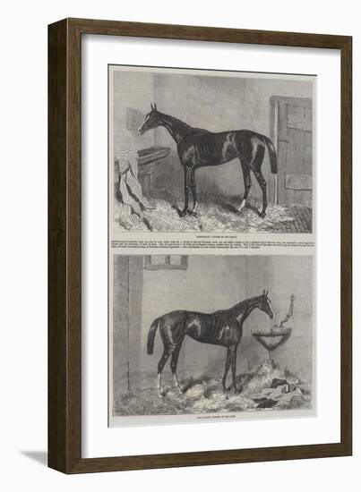 Winners of the Derby and Oaks-Harry Hall-Framed Giclee Print