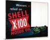 Winners Relied on Shell-null-Mounted Art Print