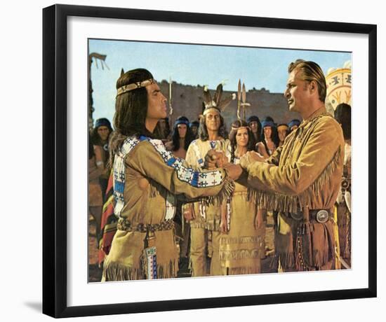 Winnetou und das Halbblut Apanatschi-null-Framed Photo