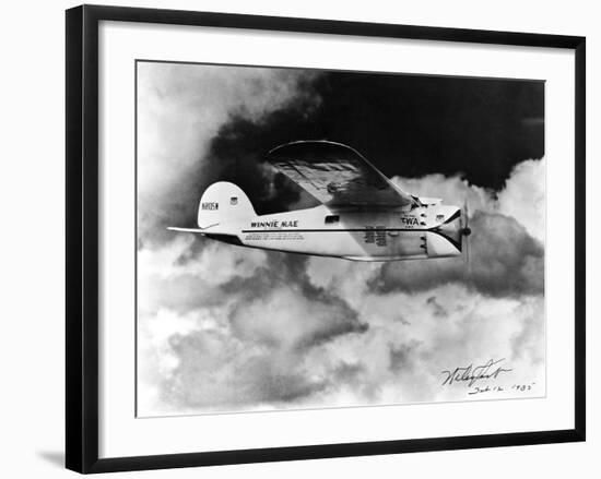 Winnie Mae of Oklahoma Mail Plane-Ed Sweeney-Framed Photographic Print