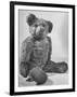 Winnie the Pooh Awaiting His Fans in a Bookstore-null-Framed Photographic Print