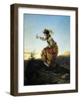 Winning Bet, 1840-Domenico Induno-Framed Giclee Print