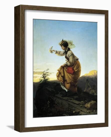 Winning Bet, 1840-Domenico Induno-Framed Giclee Print