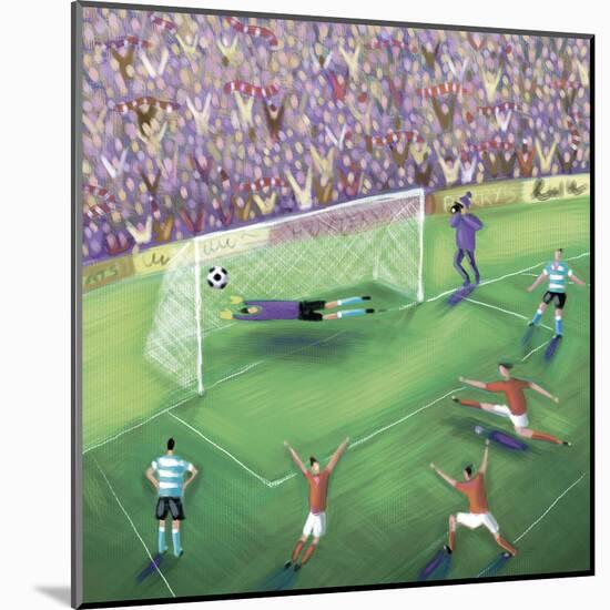 Winning Goal-Jo Parry-Mounted Giclee Print