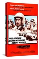 Winning, Paul Newman, Joanne Woodward, Robert Wagner, 1969-null-Stretched Canvas