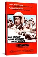 Winning, Paul Newman, Joanne Woodward, Robert Wagner, 1969-null-Stretched Canvas
