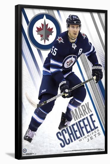 WINNIPEG JETS - M SCHEIFELE 18-null-Framed Standard Poster