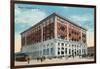 Winnipeg, Manitoba - Royal Alexandria Hotel Exterior-Lantern Press-Framed Art Print