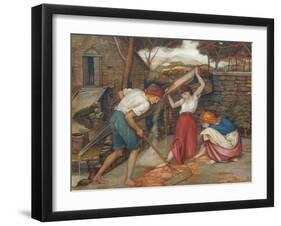 Winnowing-John Roddam Spencer Stanhope-Framed Giclee Print