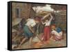 Winnowing-John Roddam Spencer Stanhope-Framed Stretched Canvas