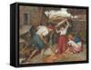 Winnowing-John Roddam Spencer Stanhope-Framed Stretched Canvas