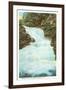 Winona Falls, Delaware Water Gap, Pennsylvania-null-Framed Art Print
